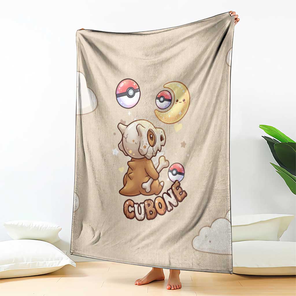 Cubone Blanket Soft Pastel Dreamcore Aesthetic