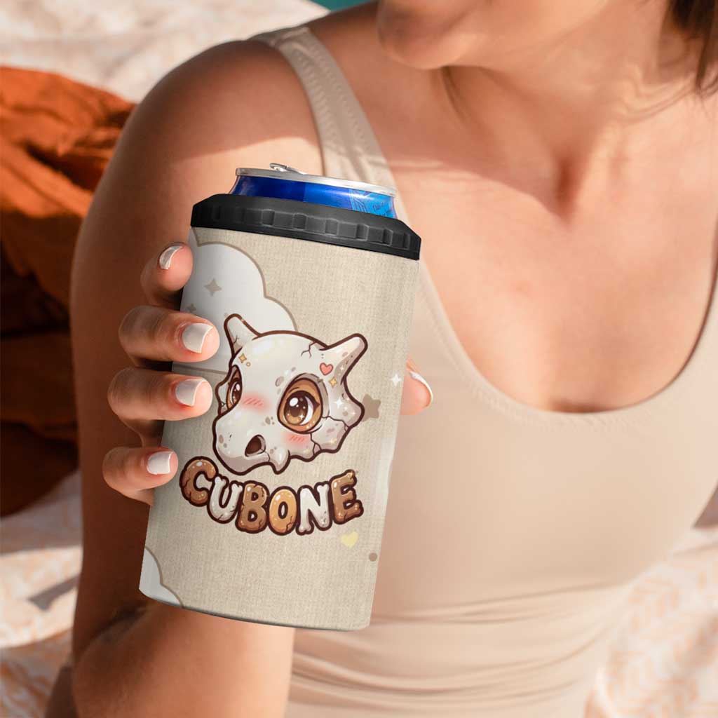 Cubone 4 in 1 Can Cooler Tumbler Soft Pastel Dreamcore Aesthetic