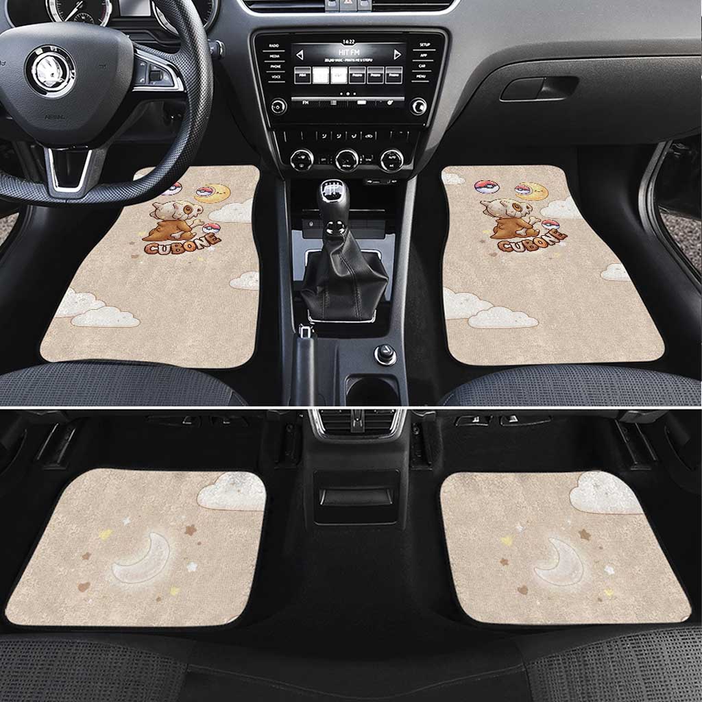 Cubone Car Mats Soft Pastel Dreamcore Aesthetic
