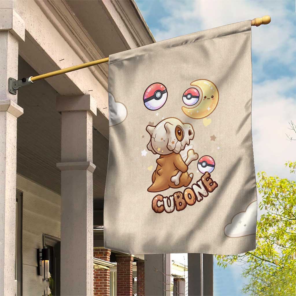 Cubone Garden Flag Soft Pastel Dreamcore Aesthetic