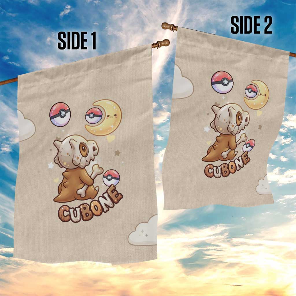 Cubone Garden Flag Soft Pastel Dreamcore Aesthetic