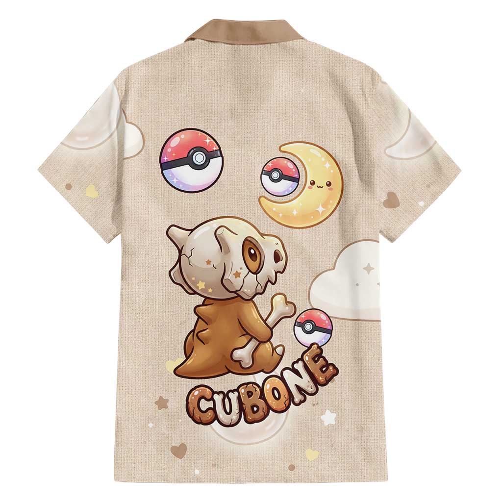 Cubone Hawaiian Shirt Soft Pastel Dreamcore Aesthetic
