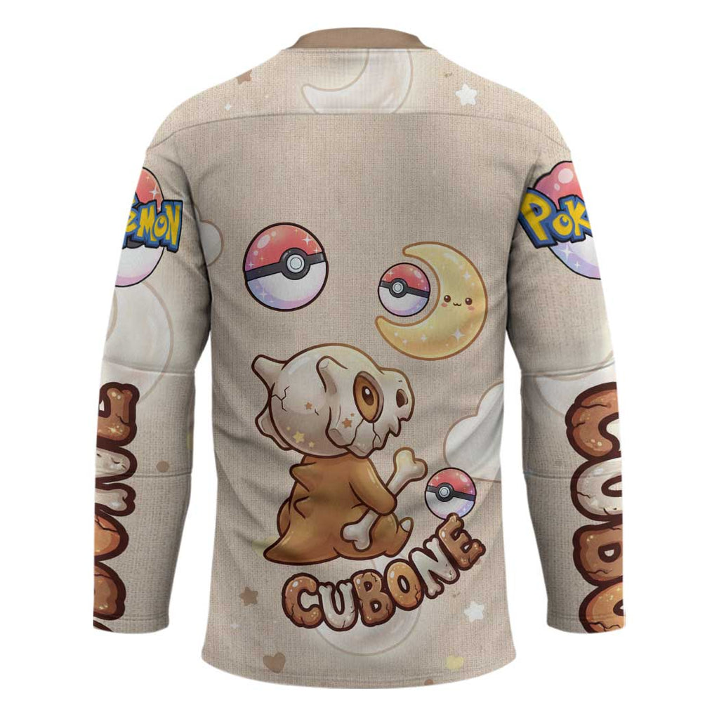 Cubone Hockey Jersey Soft Pastel Dreamcore Aesthetic