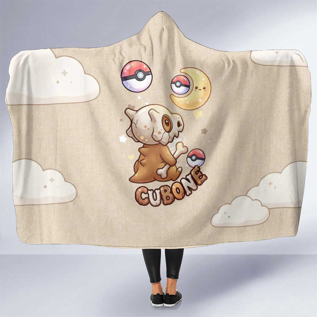 Cubone Hooded Blanket Soft Pastel Dreamcore Aesthetic