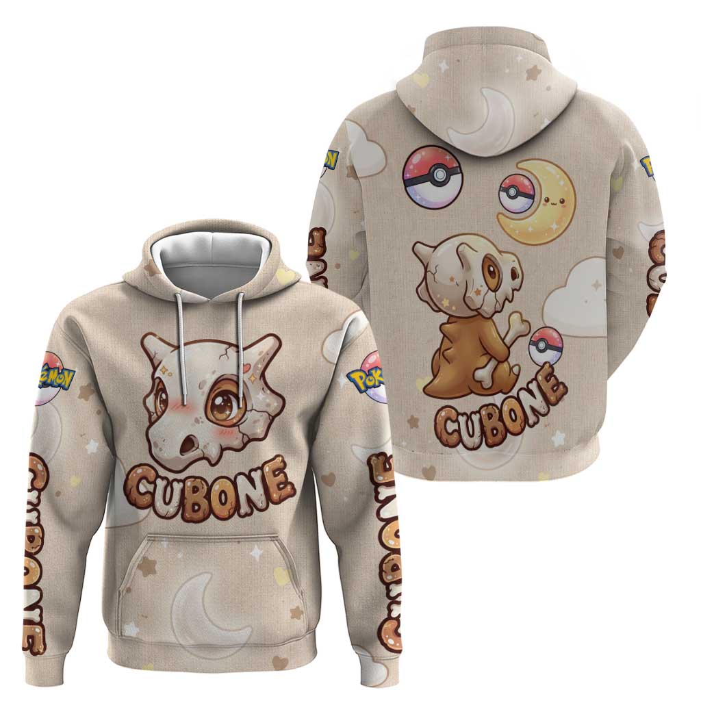 Cubone Hoodie Soft Pastel Dreamcore Aesthetic
