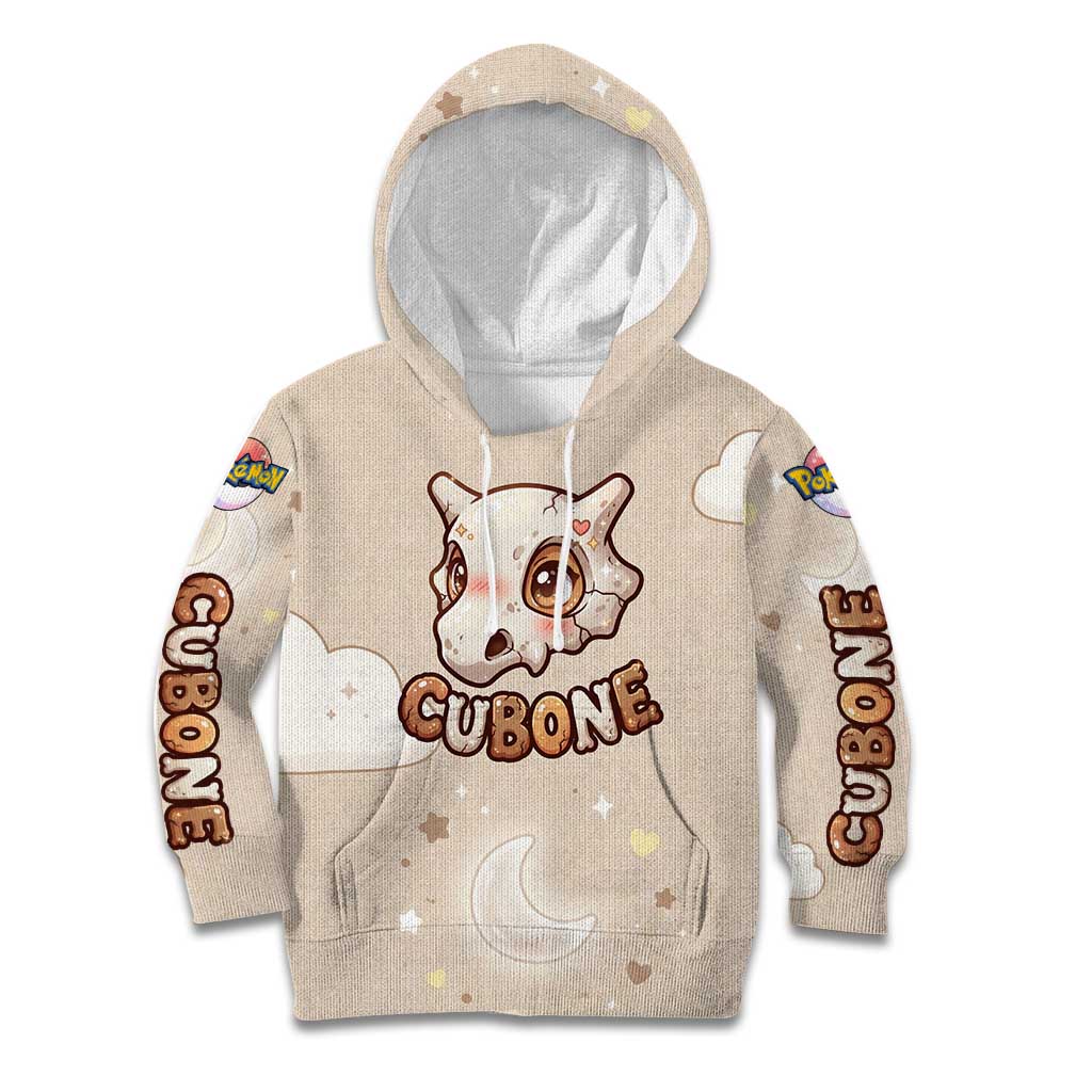 Cubone Kid Hoodie Soft Pastel Dreamcore Aesthetic