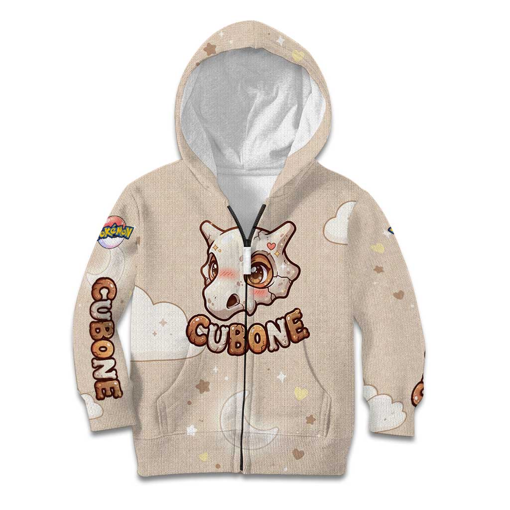 Cubone Kid Hoodie Soft Pastel Dreamcore Aesthetic