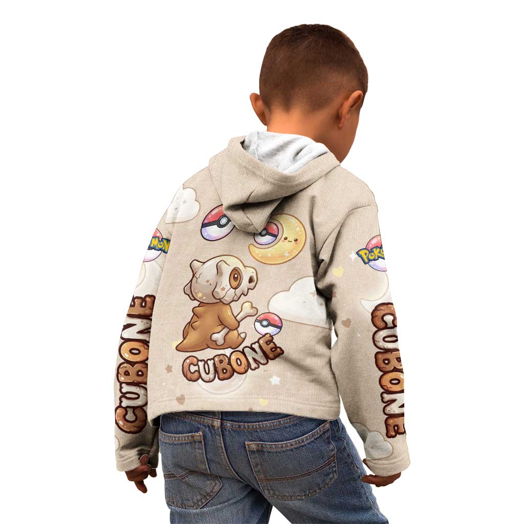Cubone Kid Hoodie Soft Pastel Dreamcore Aesthetic