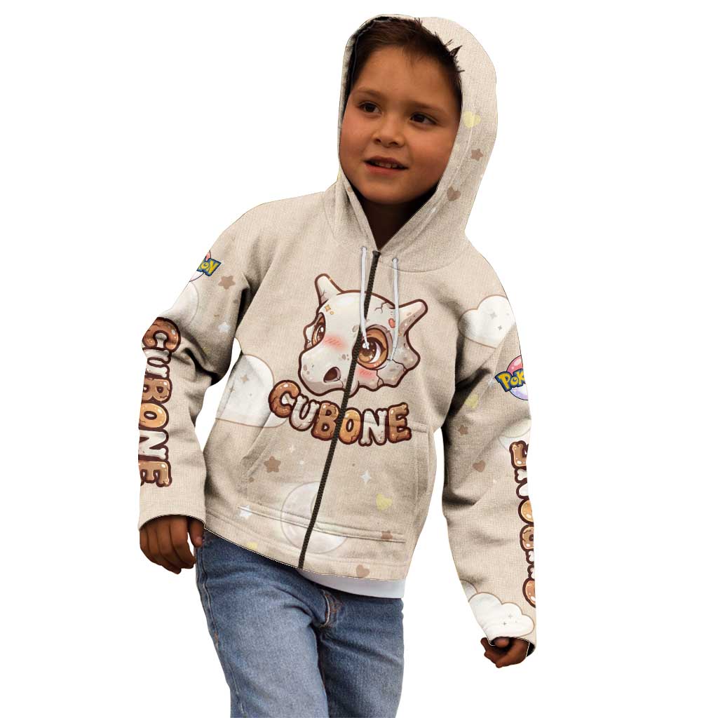Cubone Kid Hoodie Soft Pastel Dreamcore Aesthetic