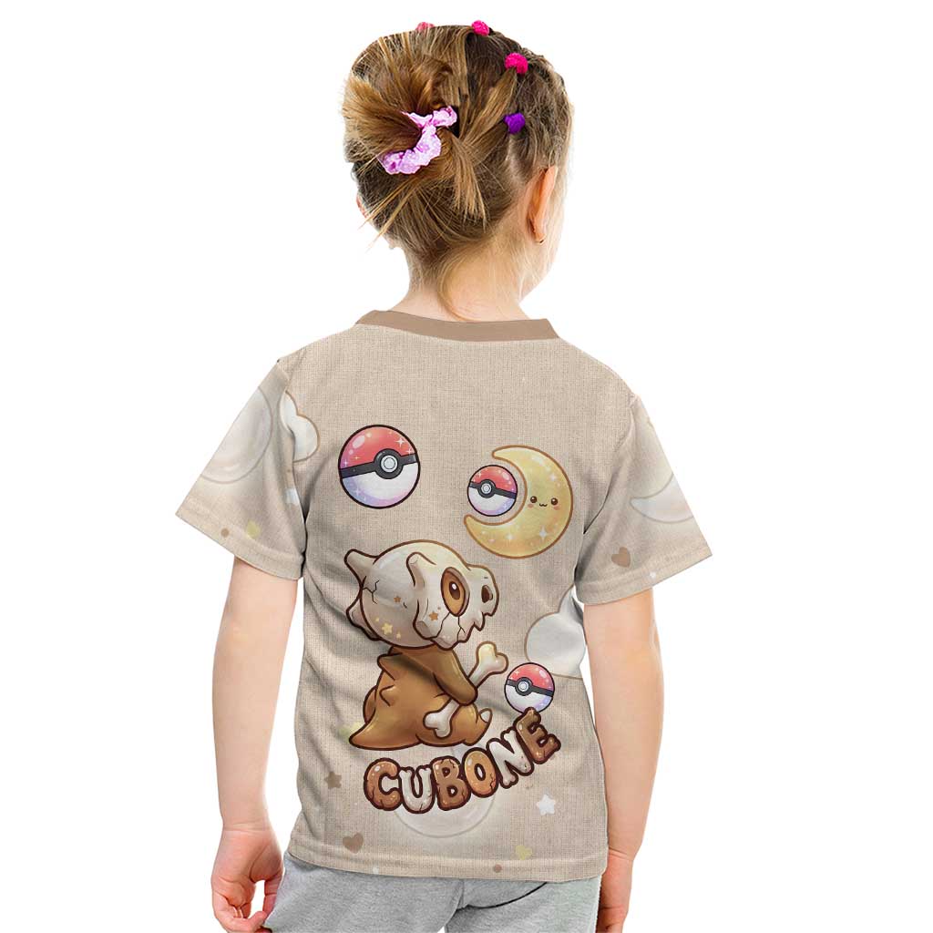 Cubone Kid T Shirt Soft Pastel Dreamcore Aesthetic