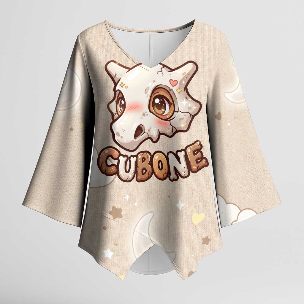 Cubone Kimono Sleeve Blouse Soft Pastel Dreamcore Aesthetic