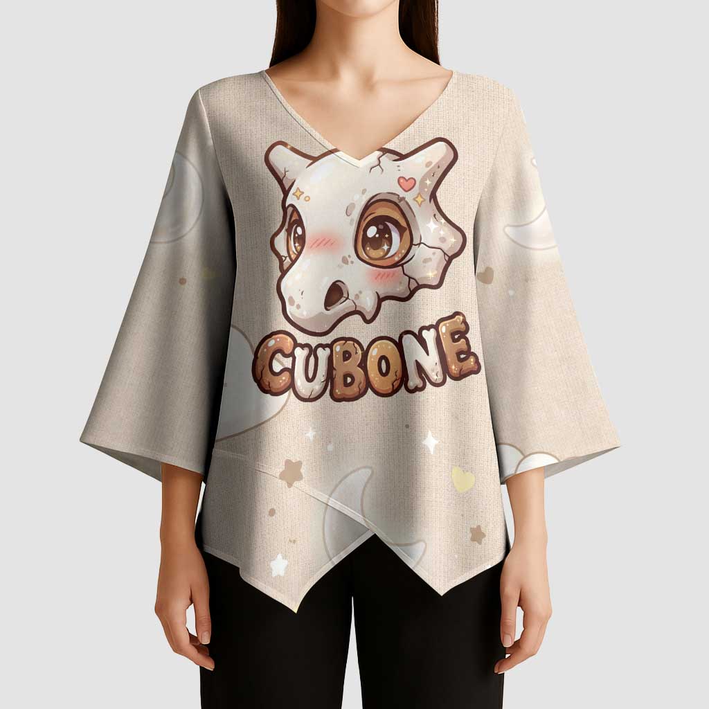 Cubone Kimono Sleeve Blouse Soft Pastel Dreamcore Aesthetic