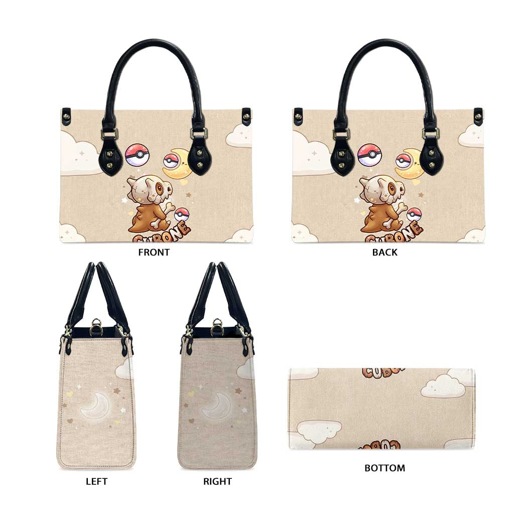 Cubone Leather Bag Soft Pastel Dreamcore Aesthetic