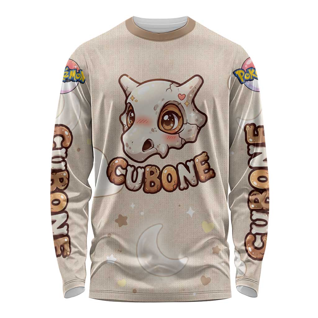 Cubone Long Sleeve Shirt Soft Pastel Dreamcore Aesthetic
