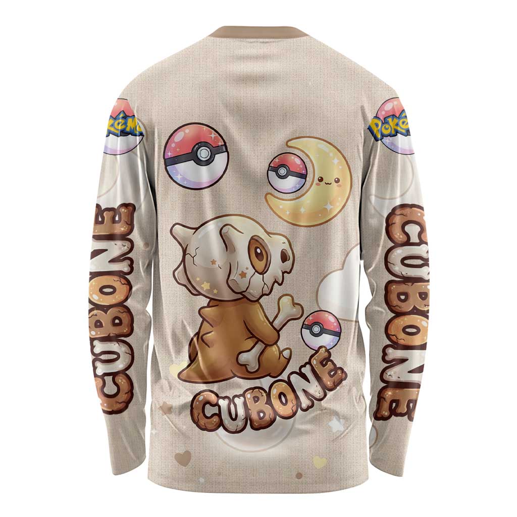 Cubone Long Sleeve Shirt Soft Pastel Dreamcore Aesthetic
