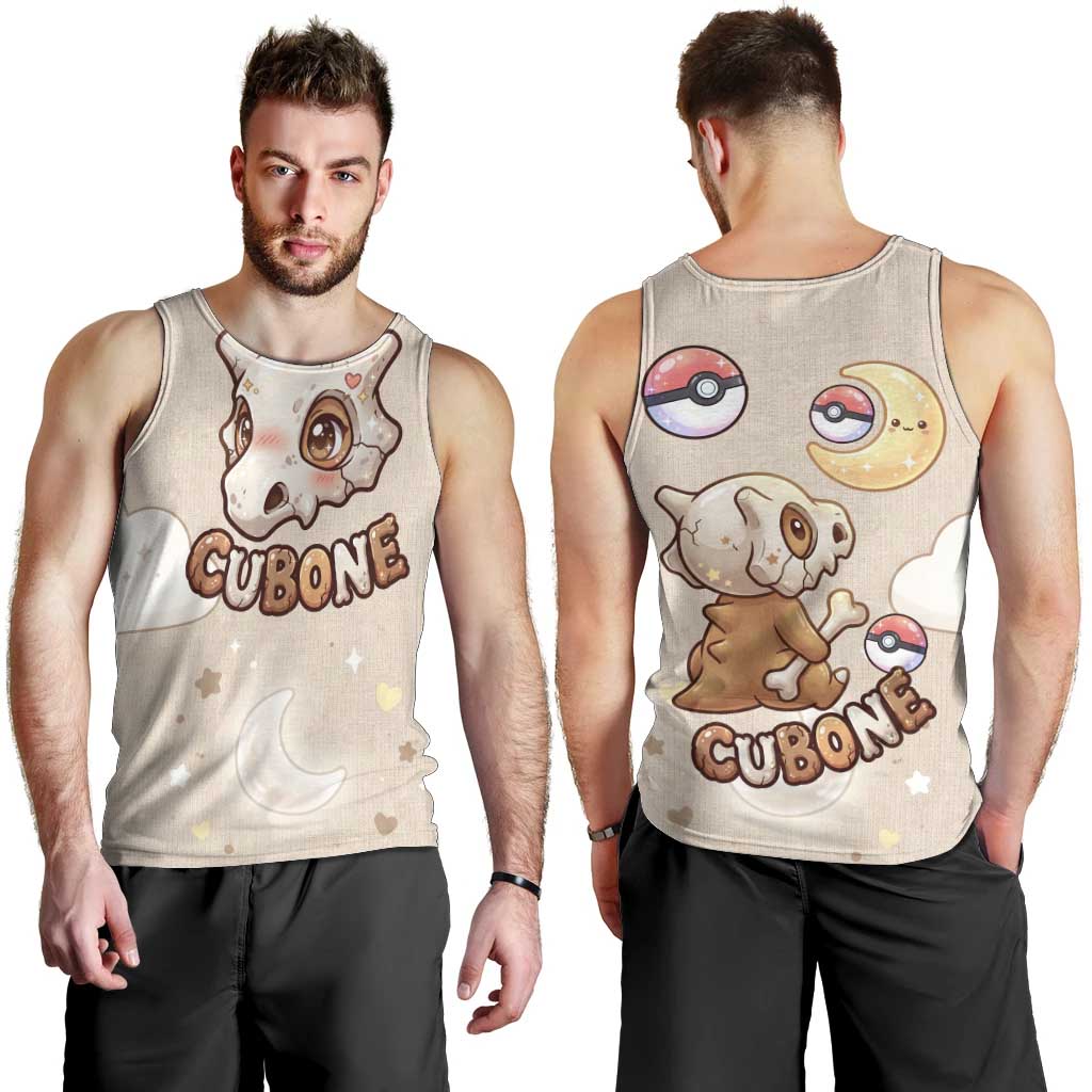 Cubone Men Tank Top Soft Pastel Dreamcore Aesthetic