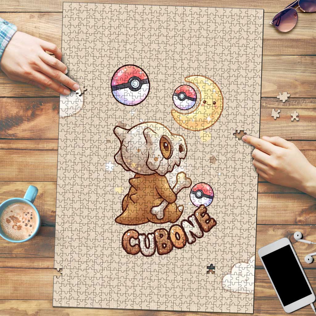 Cubone Puzzle Soft Pastel Dreamcore Aesthetic