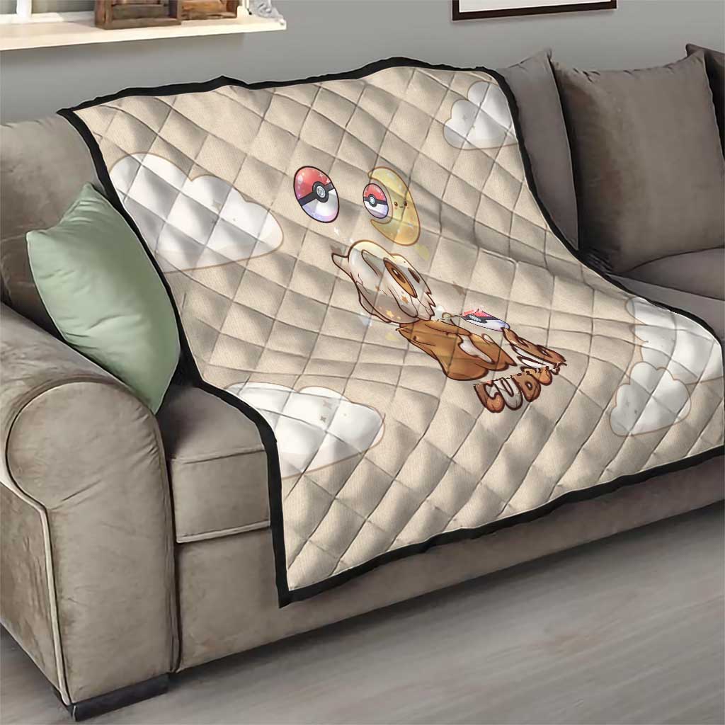 Cubone Quilt Soft Pastel Dreamcore Aesthetic