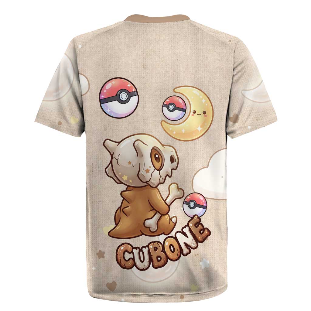 Cubone Rugby Jersey Soft Pastel Dreamcore Aesthetic