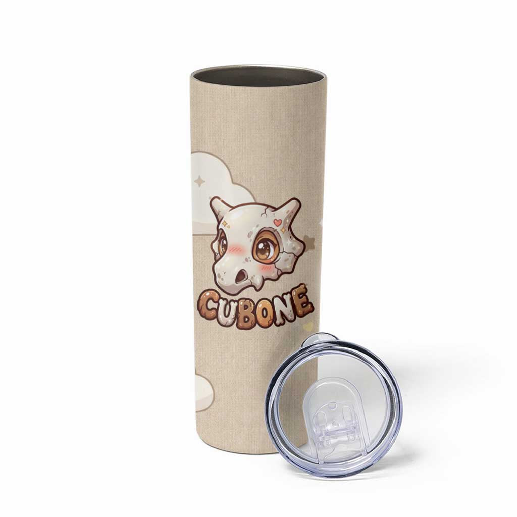 Cubone Skinny Tumbler Soft Pastel Dreamcore Aesthetic