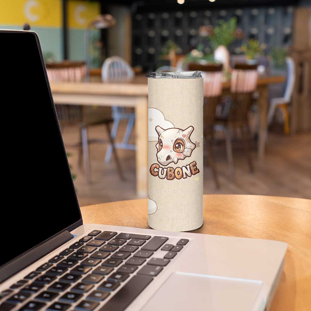 Cubone Skinny Tumbler Soft Pastel Dreamcore Aesthetic