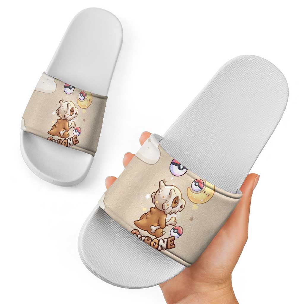Cubone Slide Sandals Soft Pastel Dreamcore Aesthetic