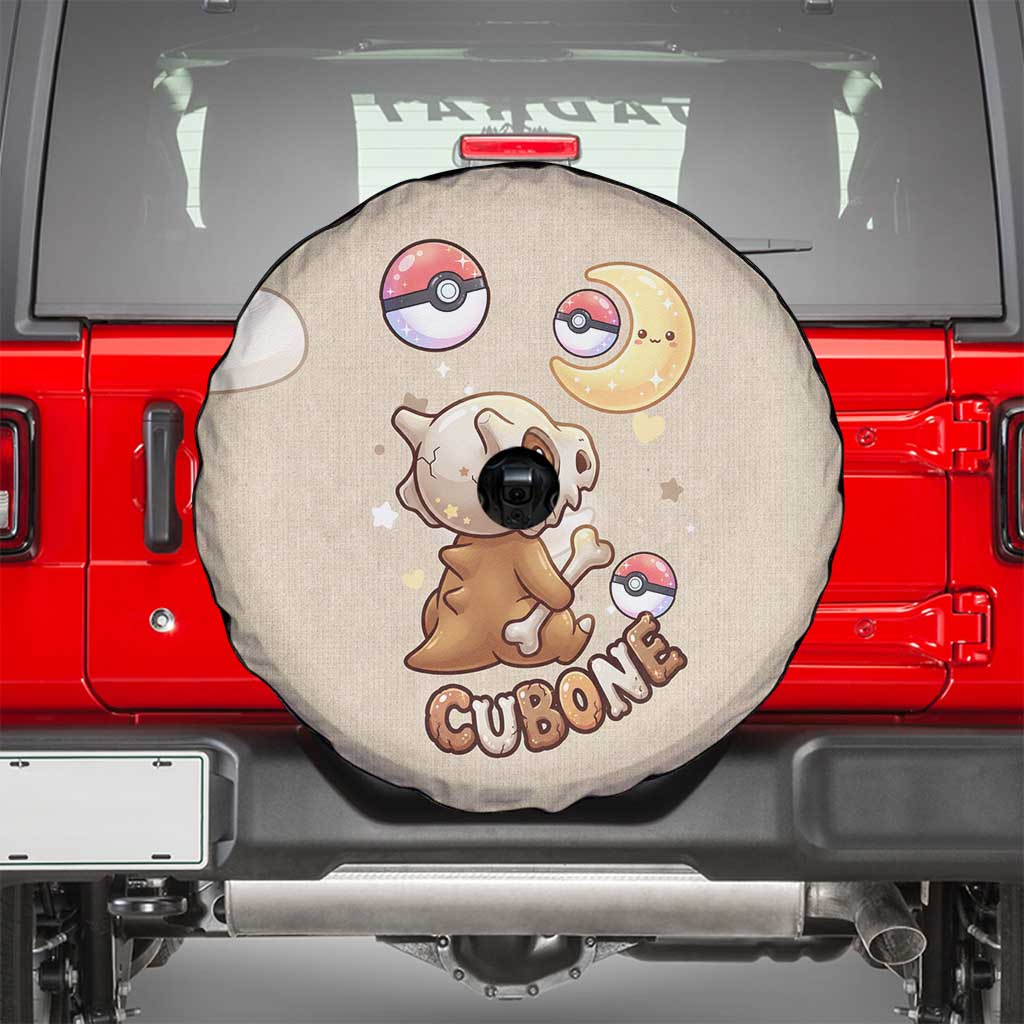 Cubone Spare Tire Cover Soft Pastel Dreamcore Aesthetic