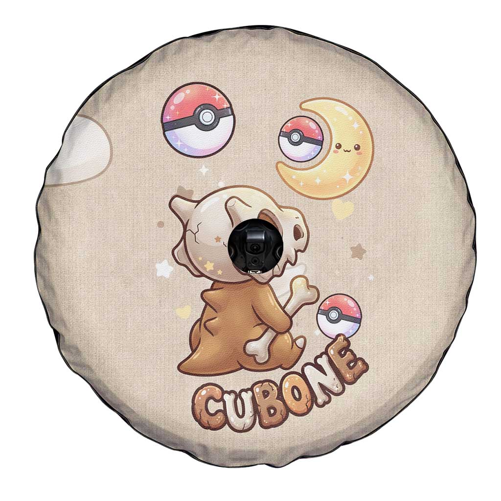 Cubone Spare Tire Cover Soft Pastel Dreamcore Aesthetic
