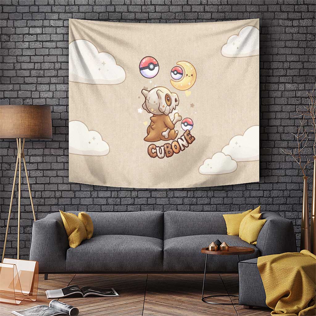 Cubone Tapestry Soft Pastel Dreamcore Aesthetic