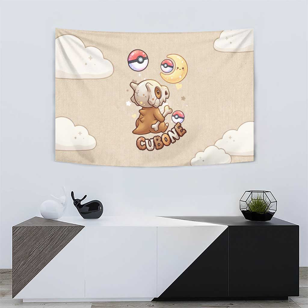 Cubone Tapestry Soft Pastel Dreamcore Aesthetic