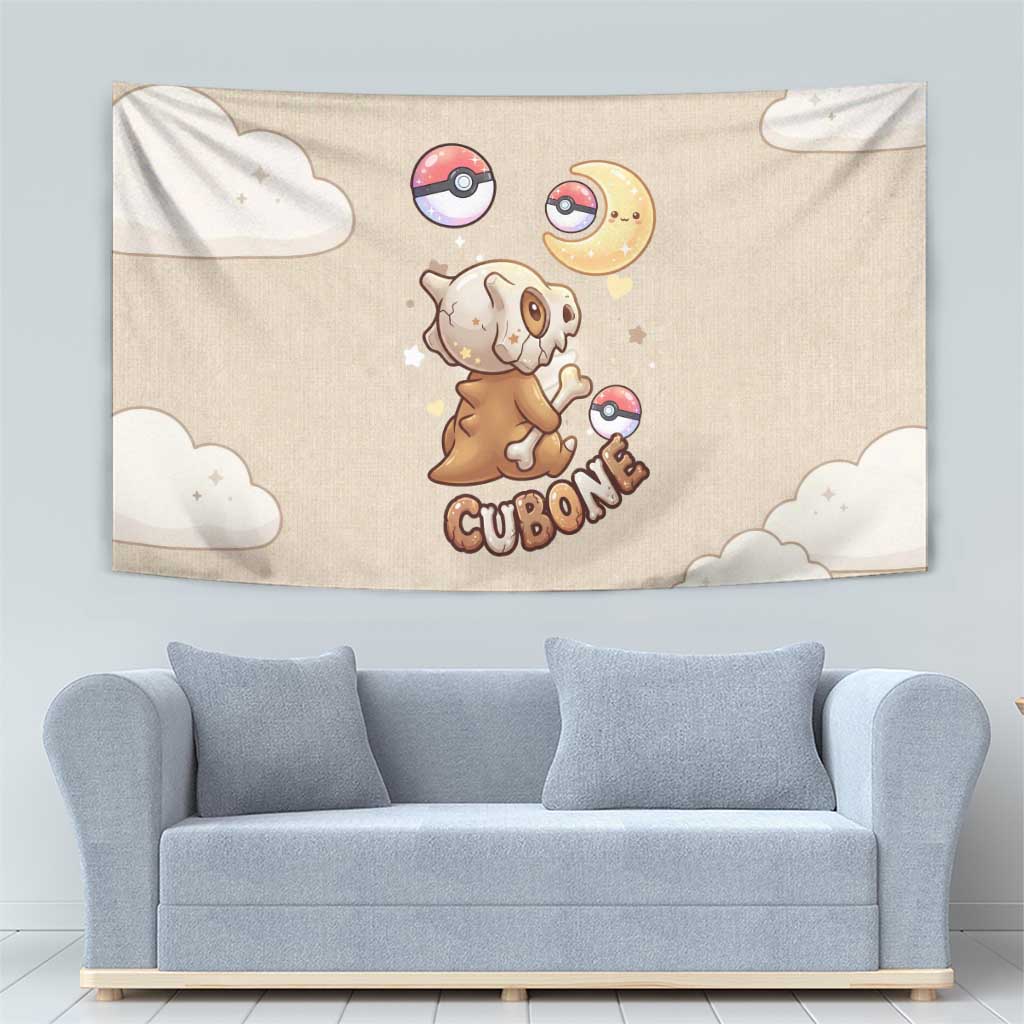 Cubone Tapestry Soft Pastel Dreamcore Aesthetic