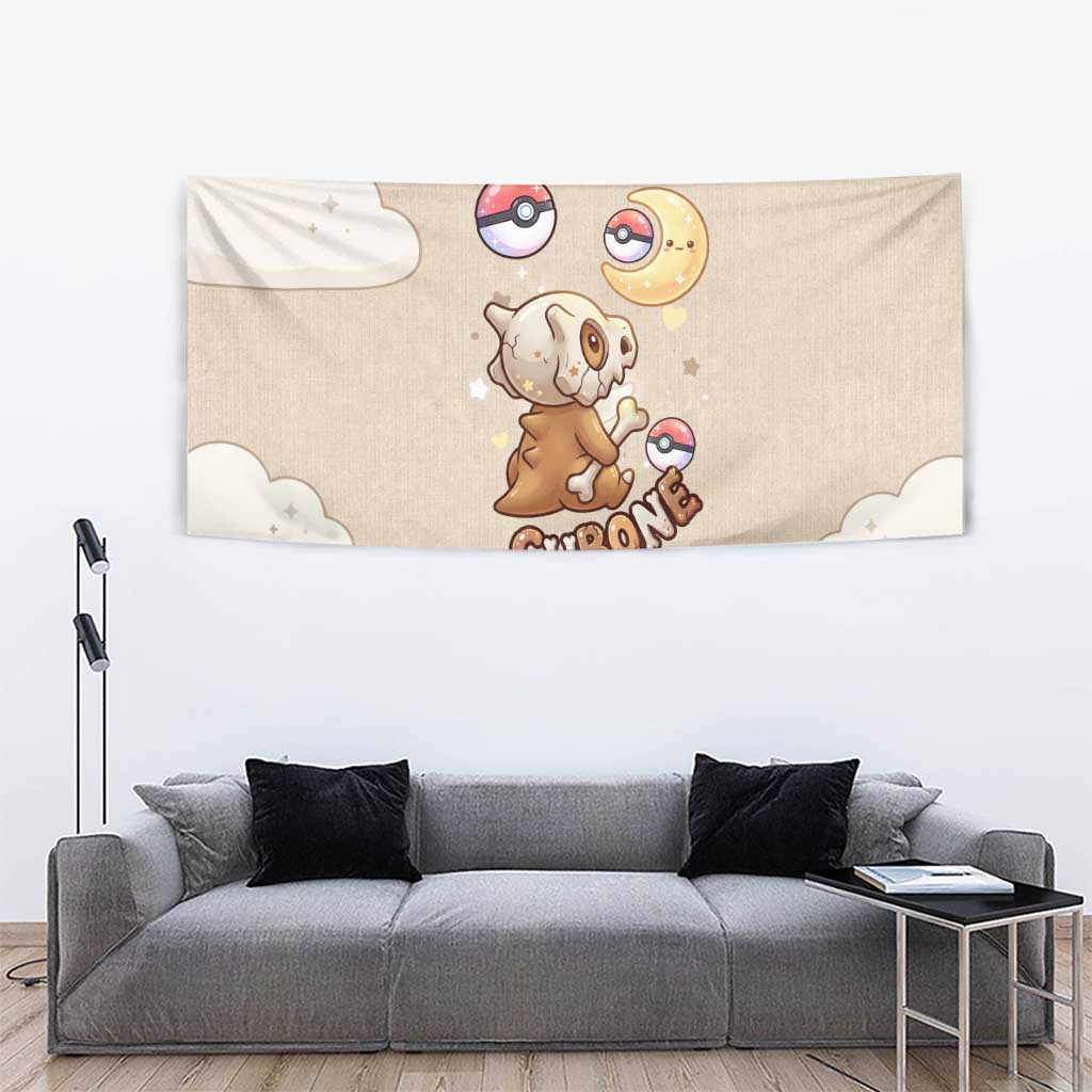 Cubone Tapestry Soft Pastel Dreamcore Aesthetic