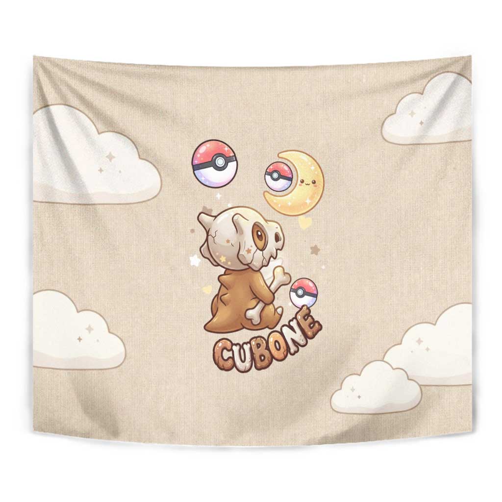 Cubone Tapestry Soft Pastel Dreamcore Aesthetic