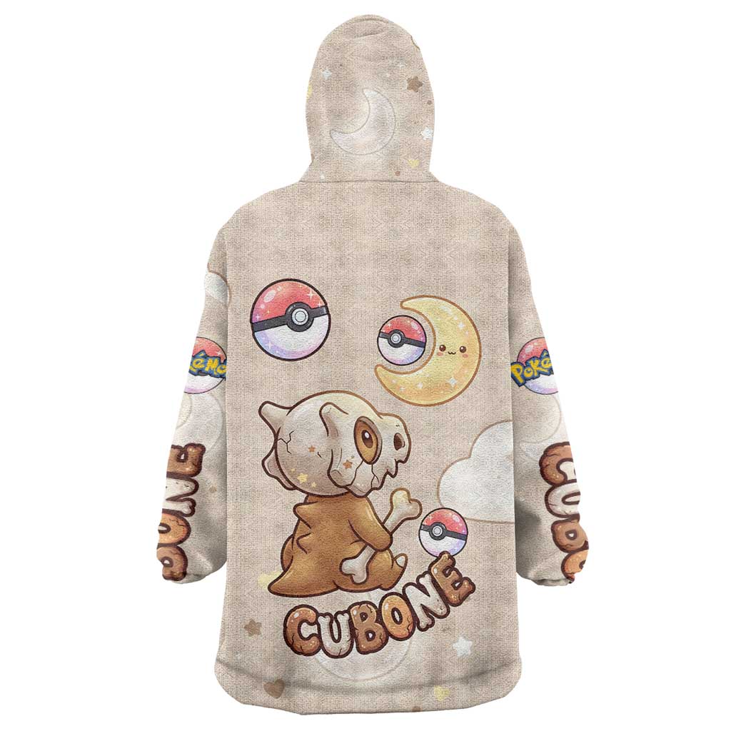 Cubone Wearable Blanket Hoodie Soft Pastel Dreamcore Aesthetic