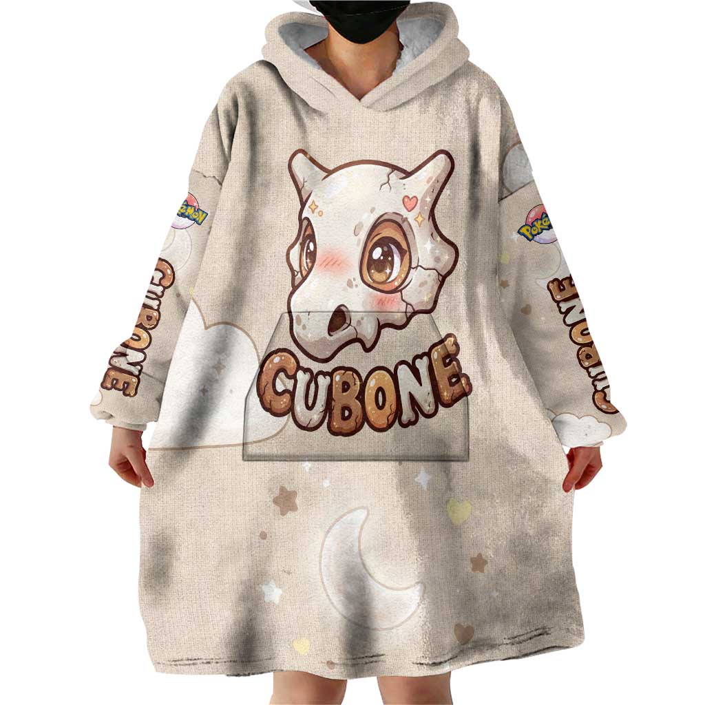 Cubone Wearable Blanket Hoodie Soft Pastel Dreamcore Aesthetic