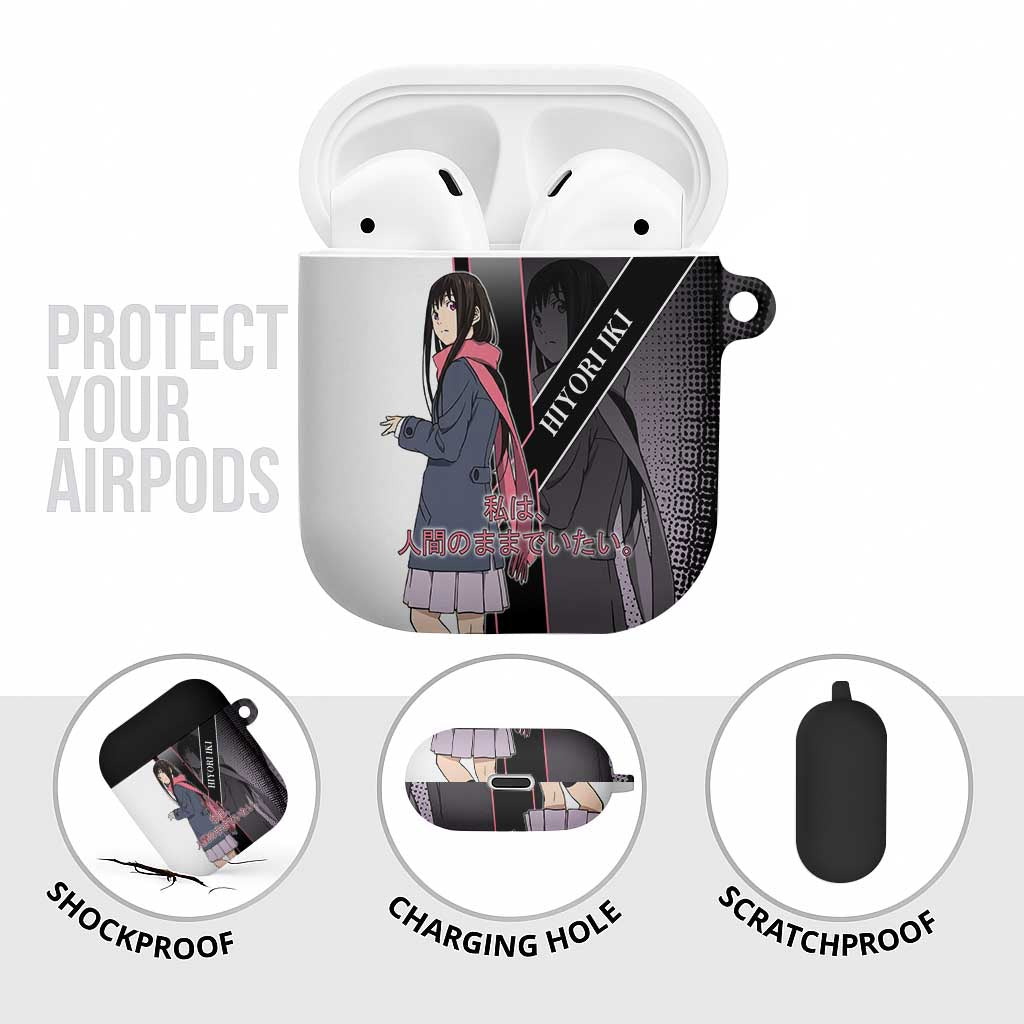 Hiyori Iki AirPods Case Soft Sentimental Anime Style