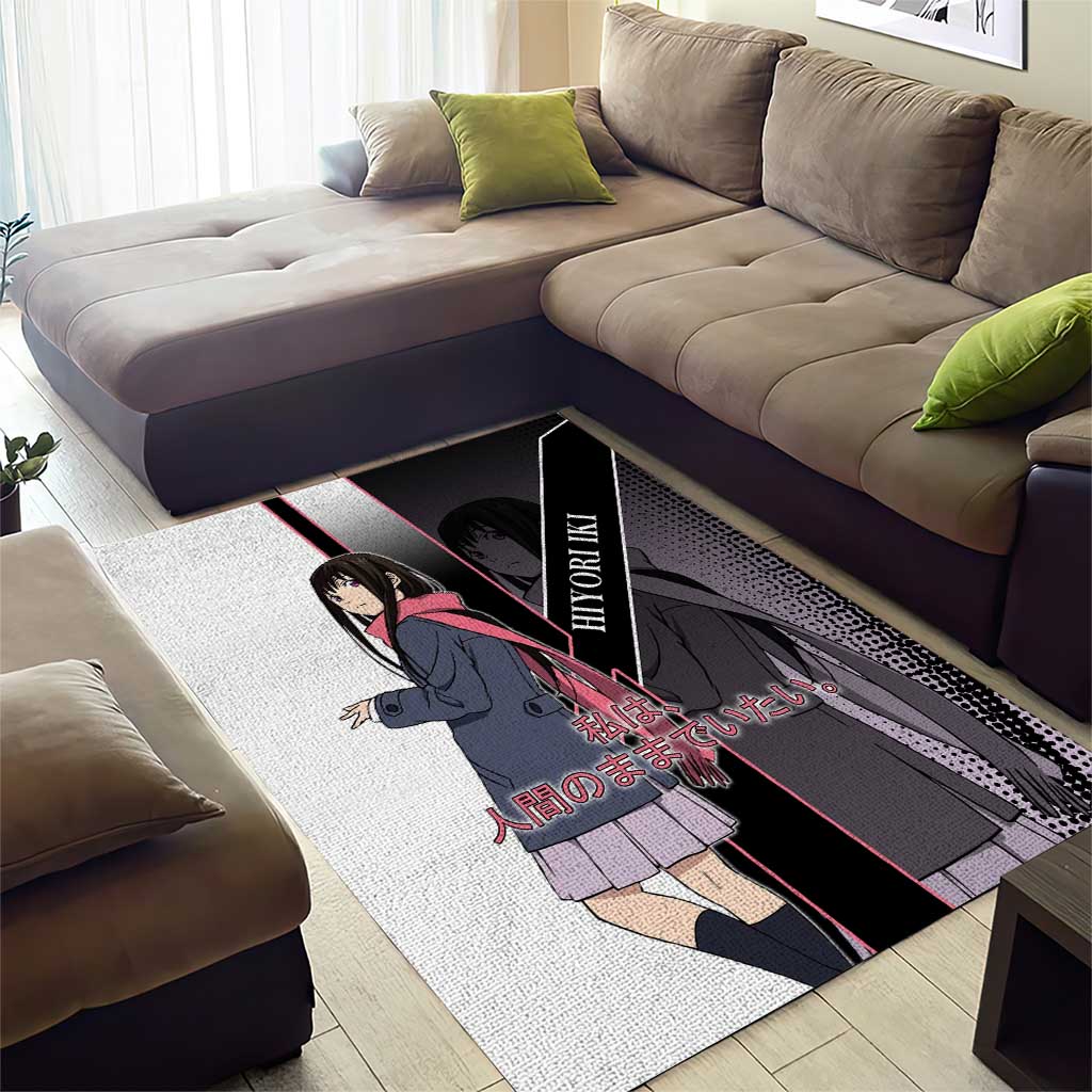 Hiyori Iki Area Rug Soft Sentimental Anime Style
