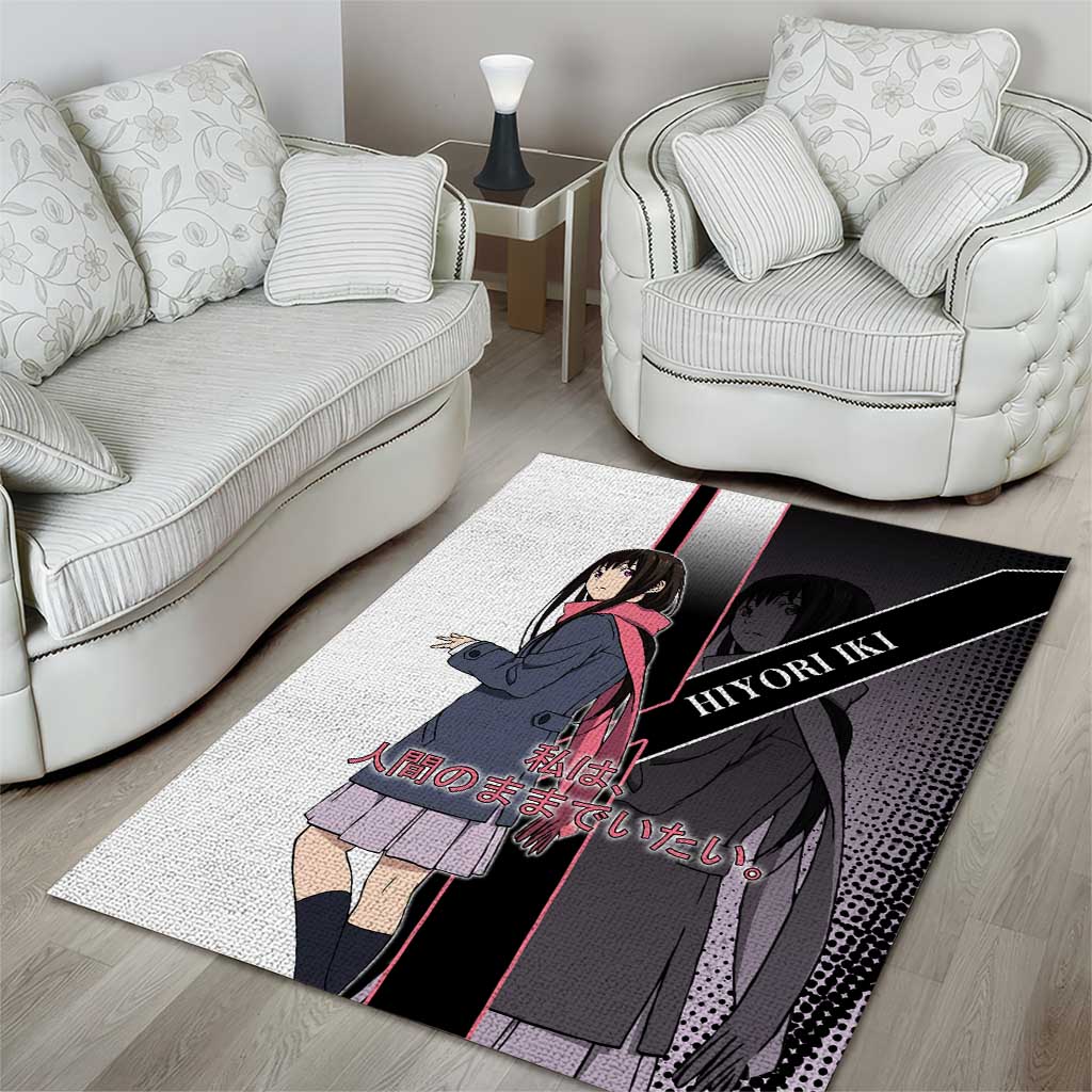 Hiyori Iki Area Rug Soft Sentimental Anime Style