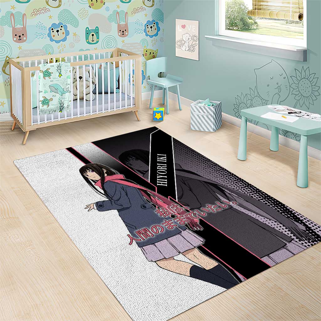 Hiyori Iki Area Rug Soft Sentimental Anime Style