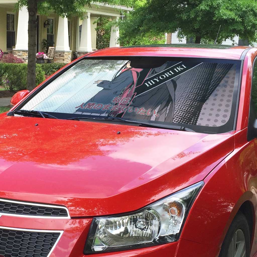 Hiyori Iki Auto Sun Shade Soft Sentimental Anime Style