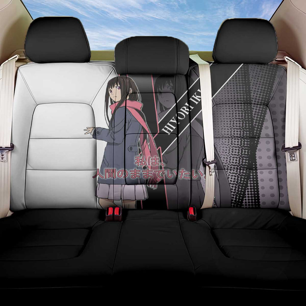 Hiyori Iki Back Car Seat Cover Soft Sentimental Anime Style