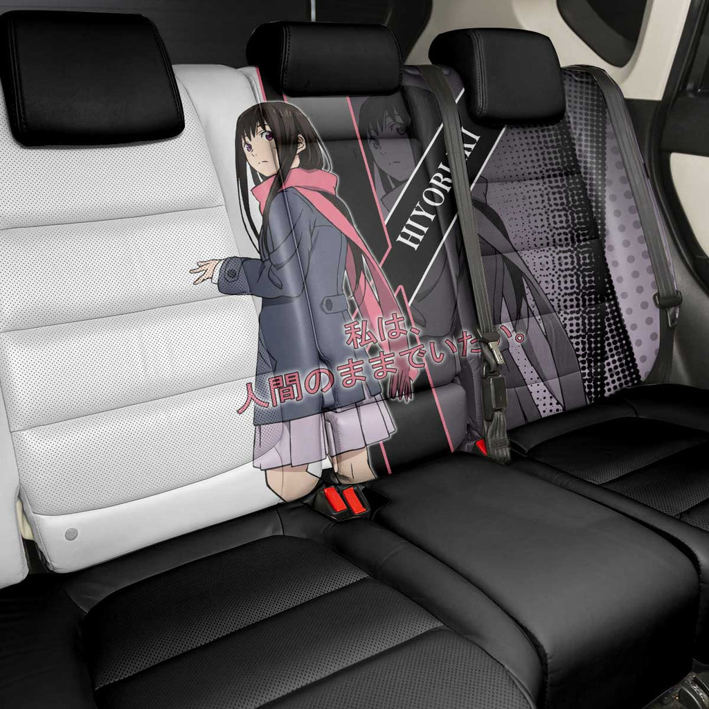 Hiyori Iki Back Car Seat Cover Soft Sentimental Anime Style