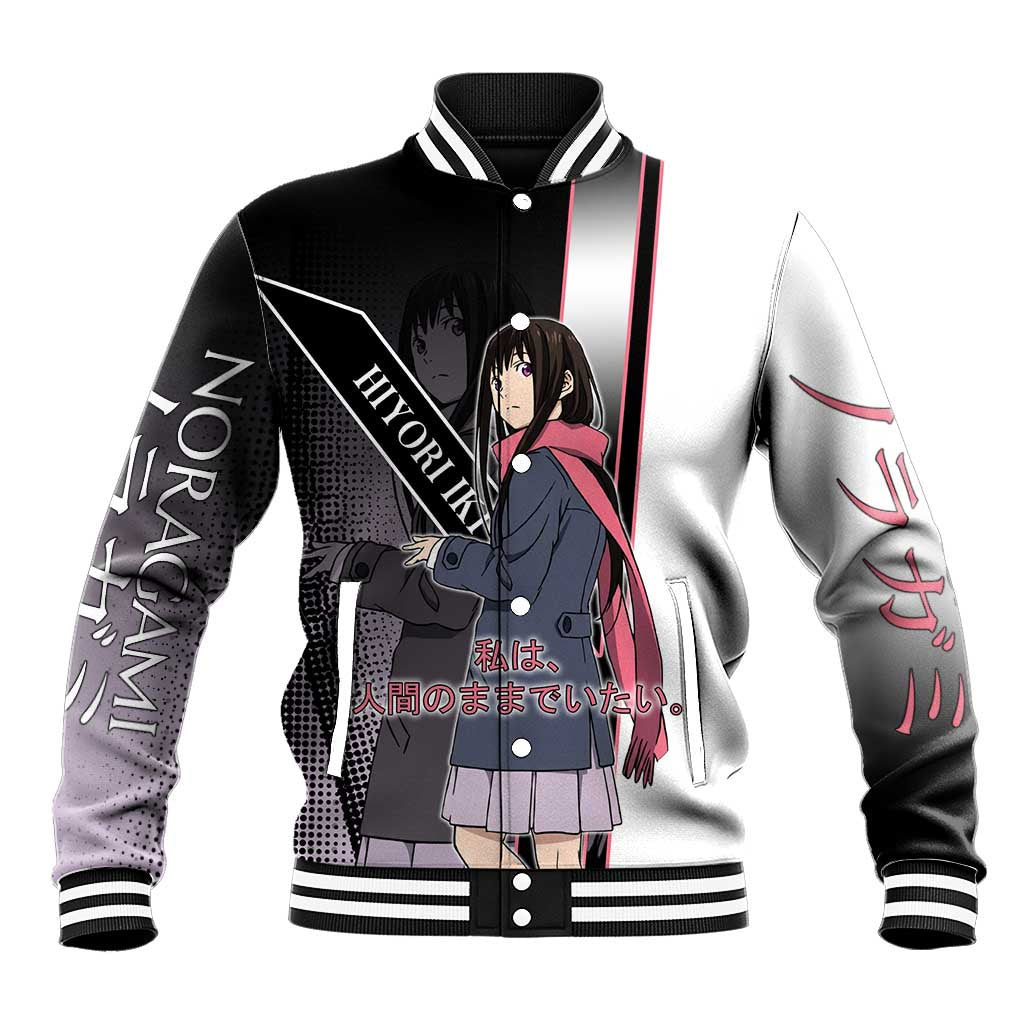 Hiyori Iki Baseball Jacket Soft Sentimental Anime Style