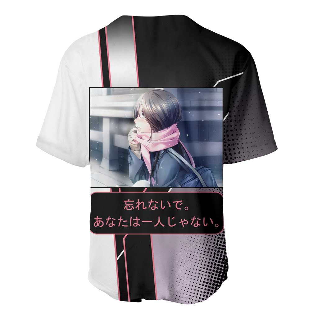 Hiyori Iki Baseball Jersey Soft Sentimental Anime Style