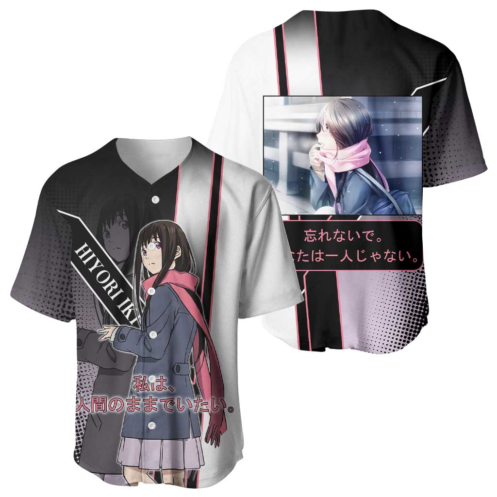 Hiyori Iki Baseball Jersey Soft Sentimental Anime Style