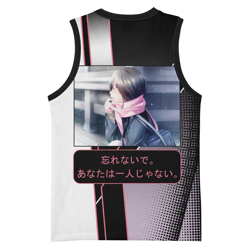 Hiyori Iki Basketball Jersey Soft Sentimental Anime Style