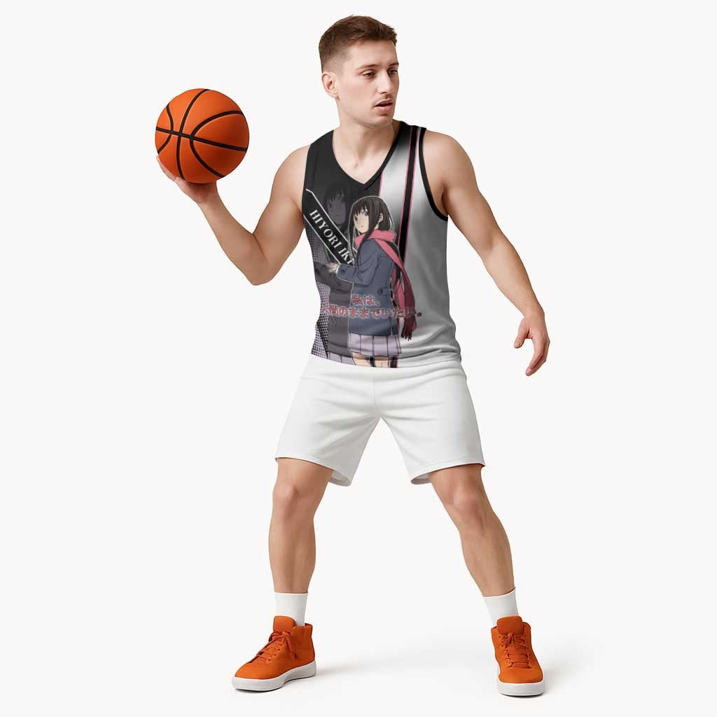 Hiyori Iki Basketball Jersey Soft Sentimental Anime Style