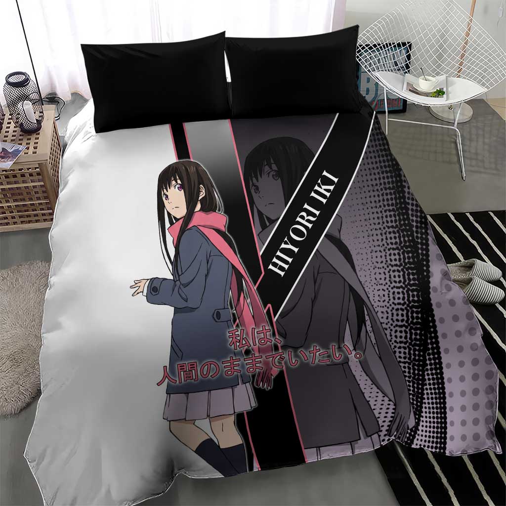 Hiyori Iki Bedding Set Soft Sentimental Anime Style