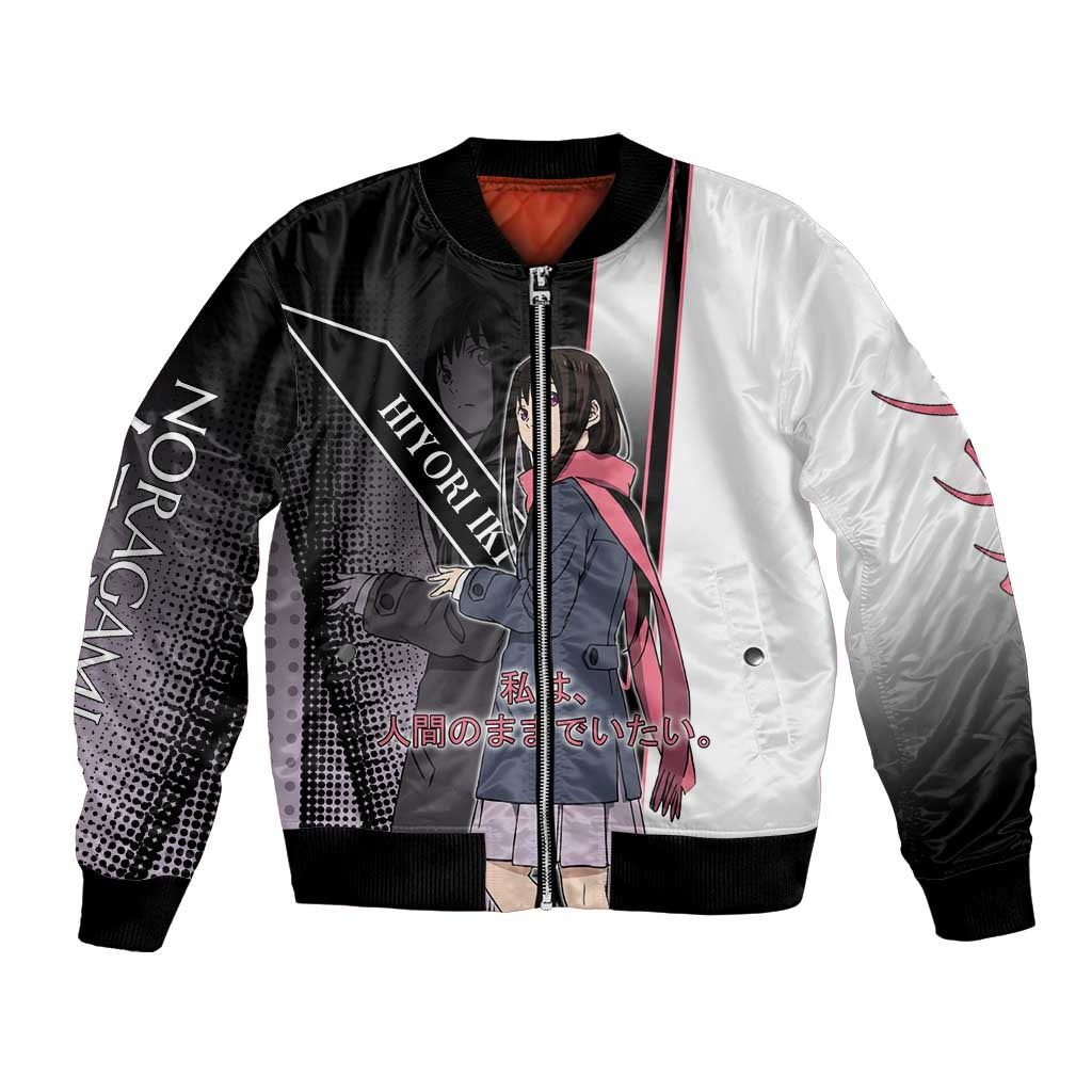 Hiyori Iki Bomber Jacket Soft Sentimental Anime Style