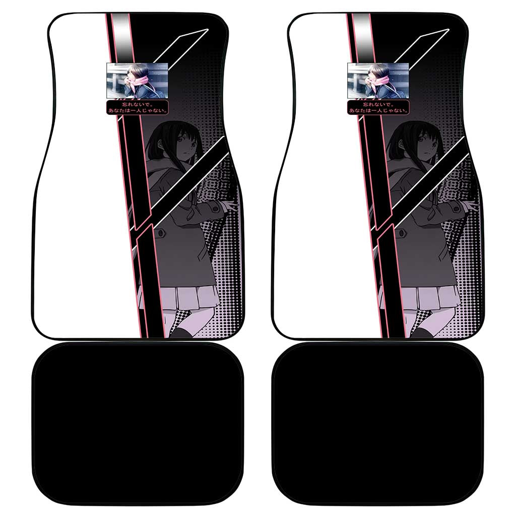 Hiyori Iki Car Mats Soft Sentimental Anime Style